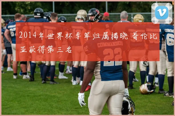 2014年世界杯季军归属揭晓 哥伦比亚获得第三名